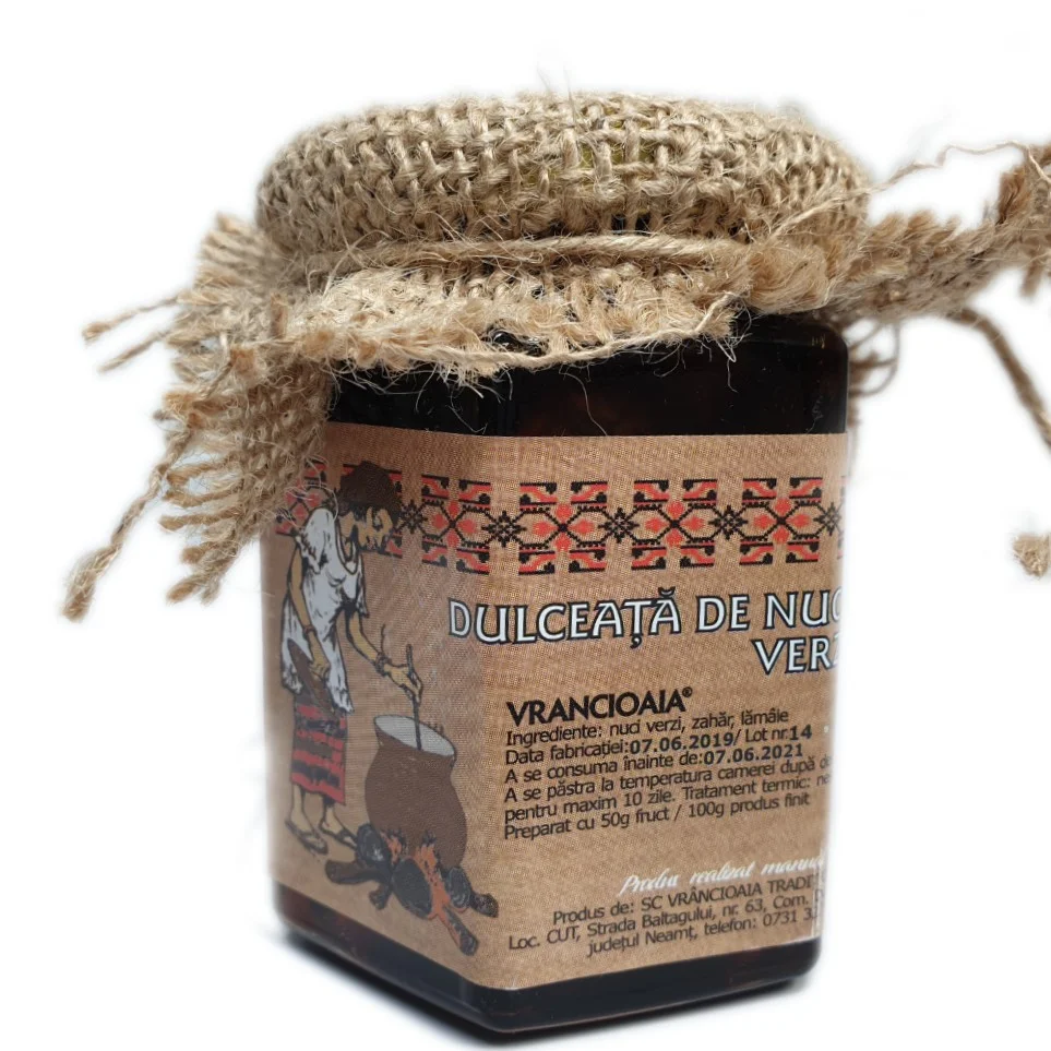 Dulceata de nuci verzi Vrancioaia 230g
